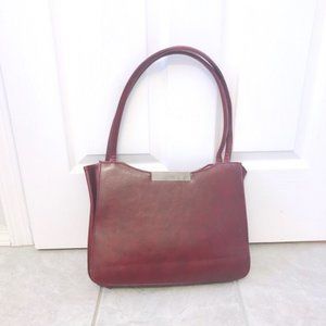 Italy Purse Bag Burgundy